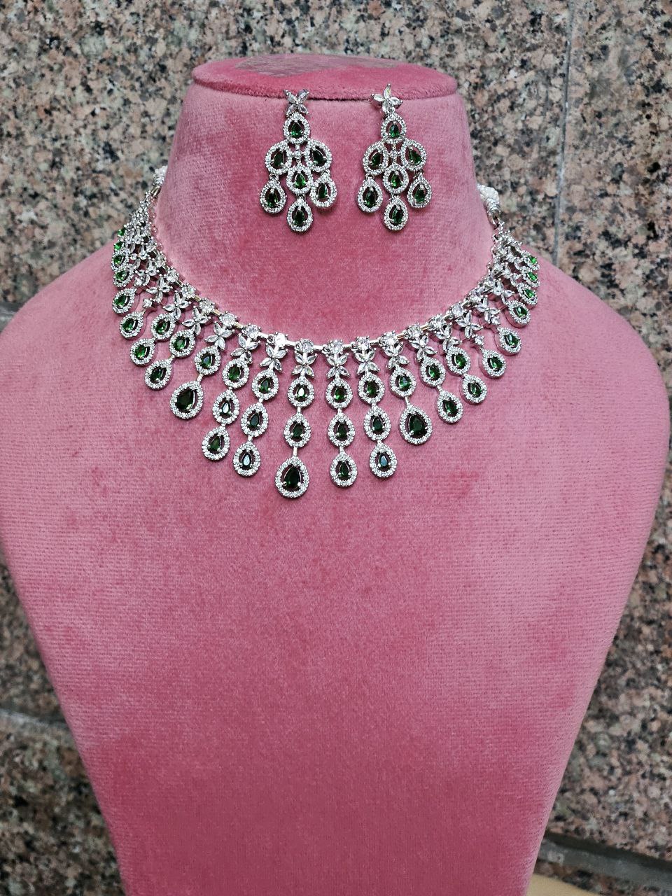Semi-Bridal Green AD Set