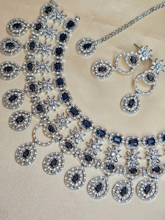 Semi-Bridal Blue AD Set