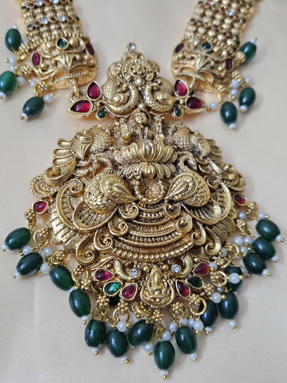 Semi-Bridal Long Temple Set