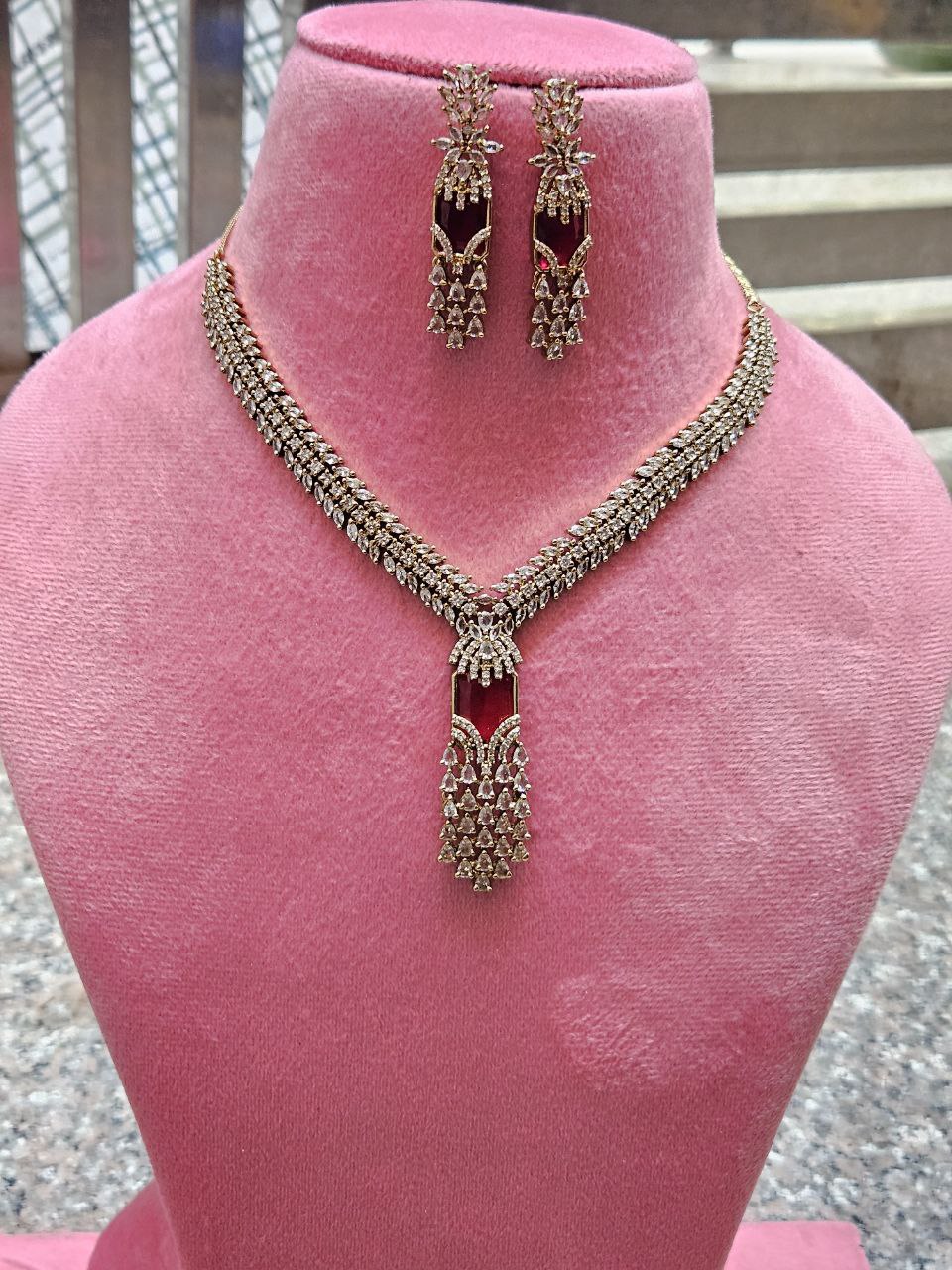 Red Doublet V Shape AD Set