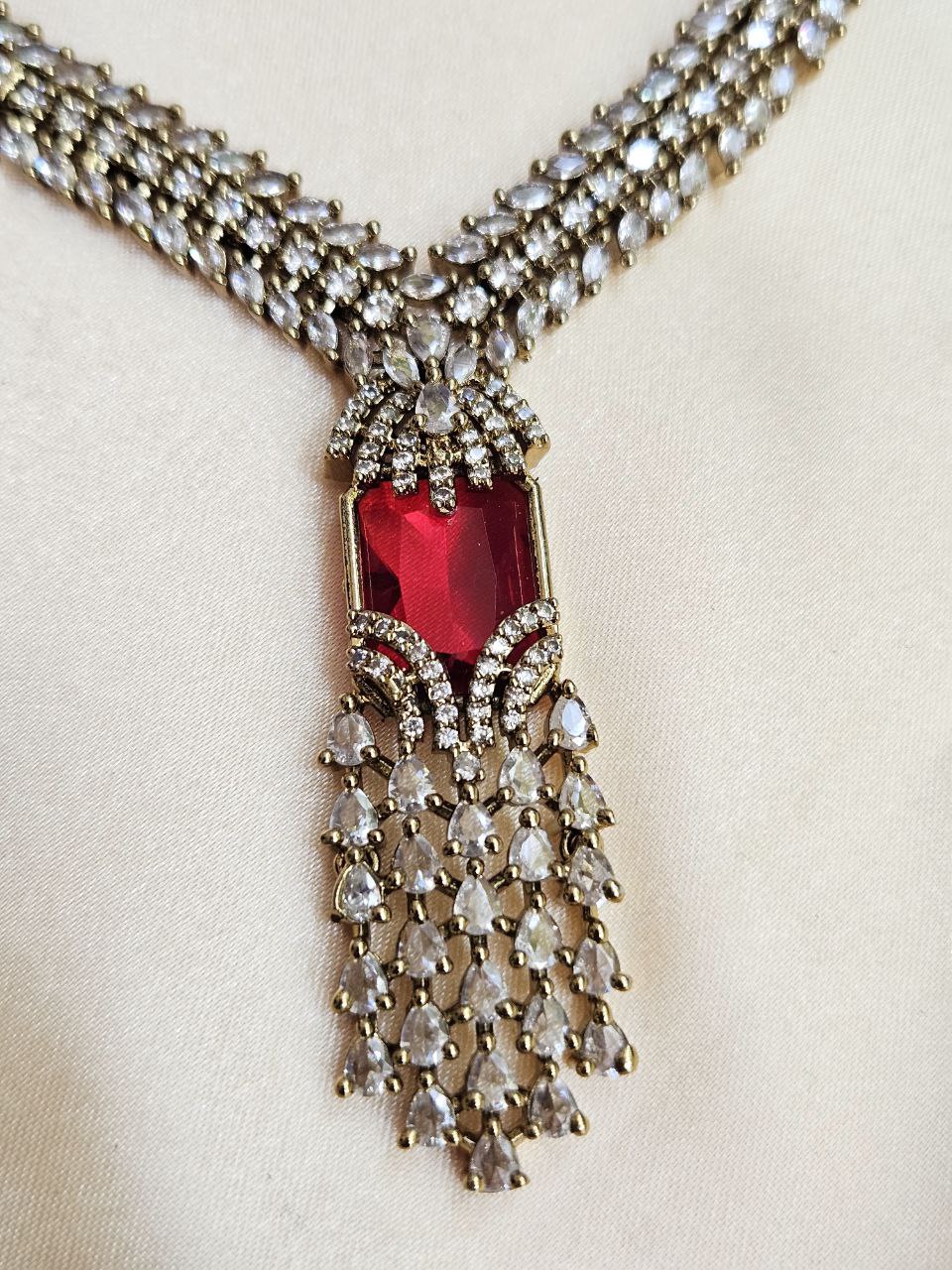 Red Doublet V Shape AD Set