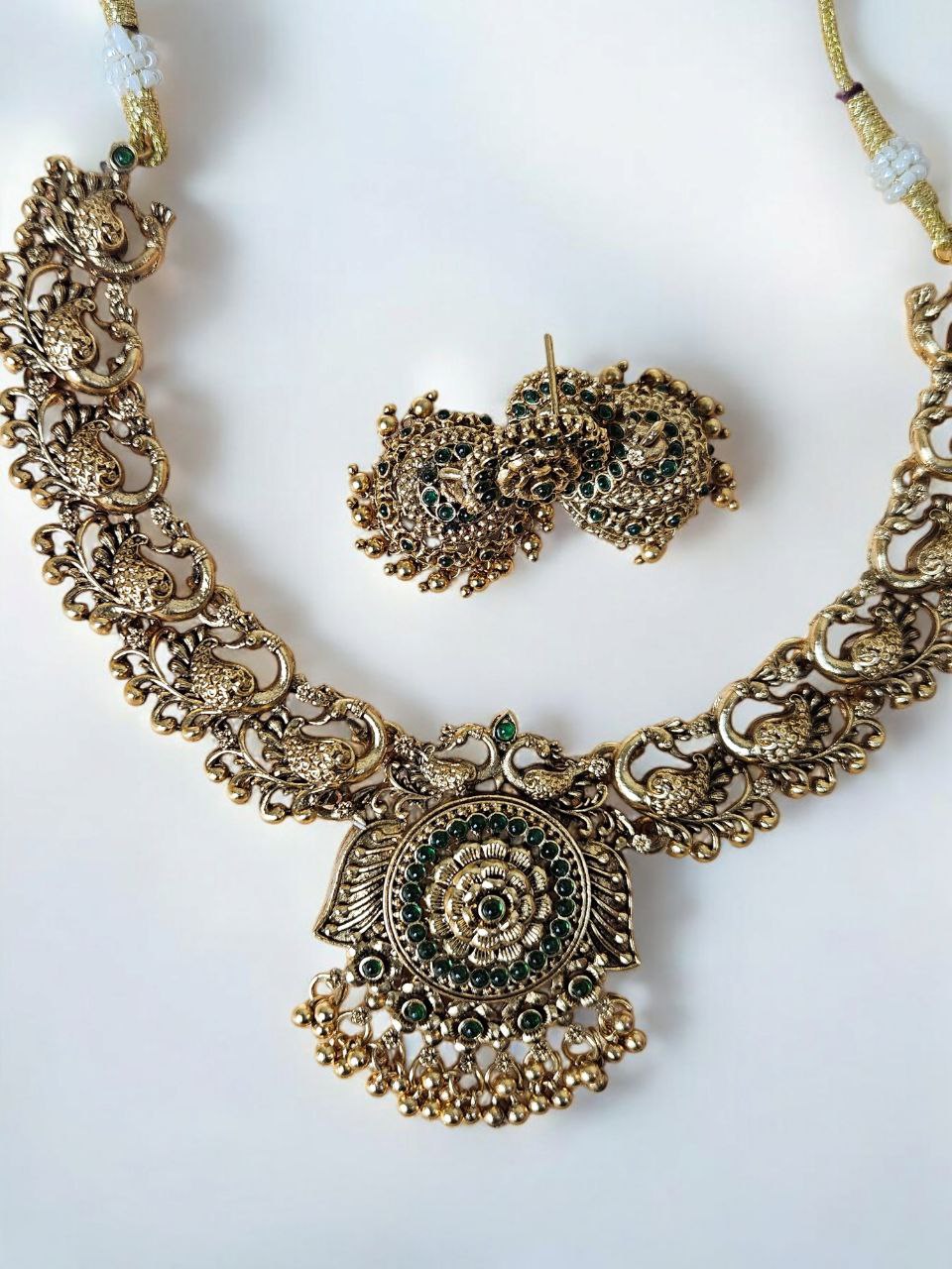 Peacock Temple Set