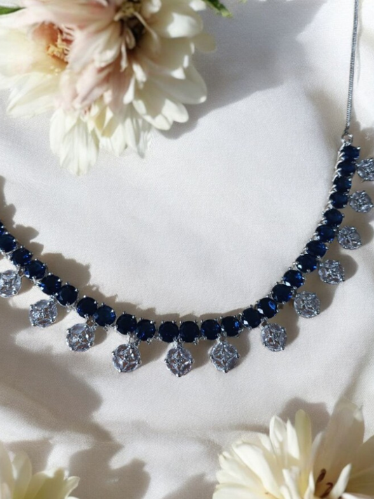 Radhika Sapphire Blue Set