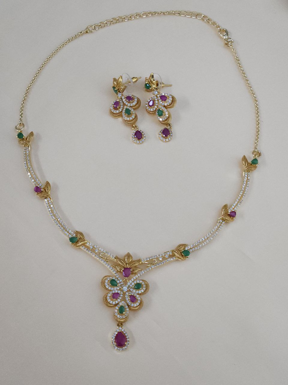 Premium AD Hasli Necklace