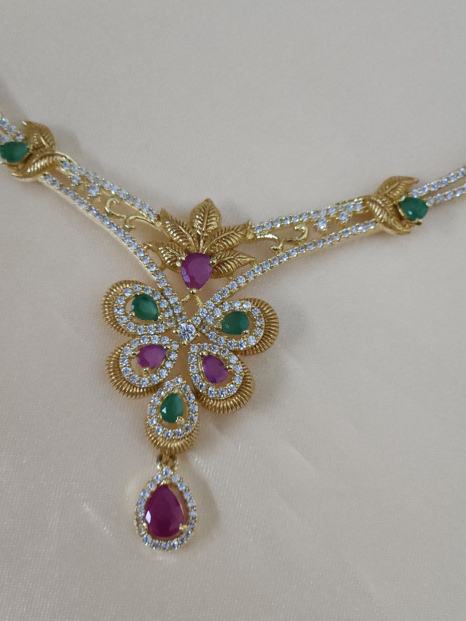 Premium AD Hasli Necklace