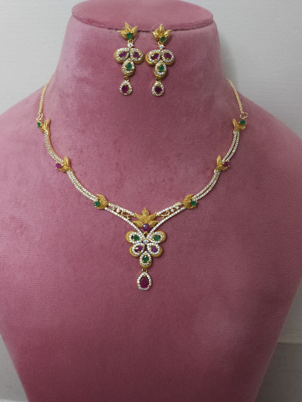 Premium AD Hasli Necklace