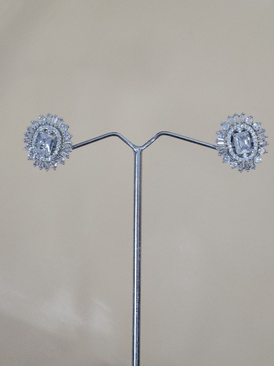 Silver Marcus AD Studs Earrings