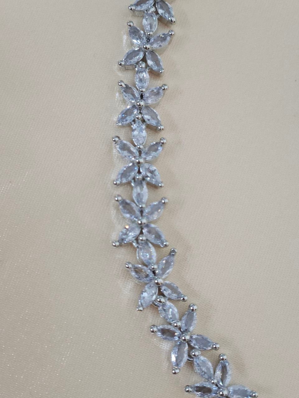 Purple Drops AD Statement Necklace