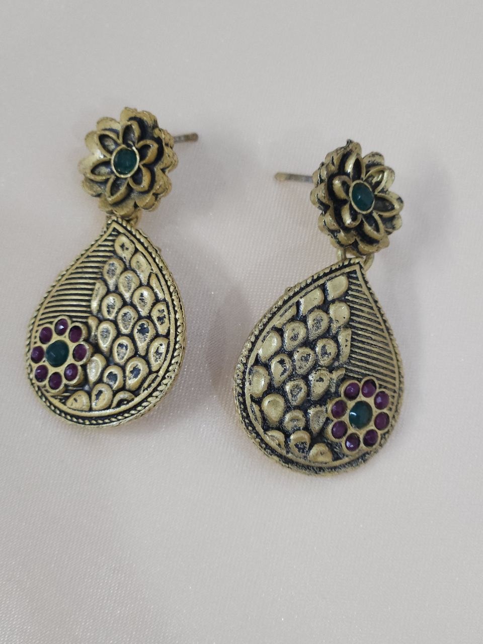 Antique Gold Statement Necklace
