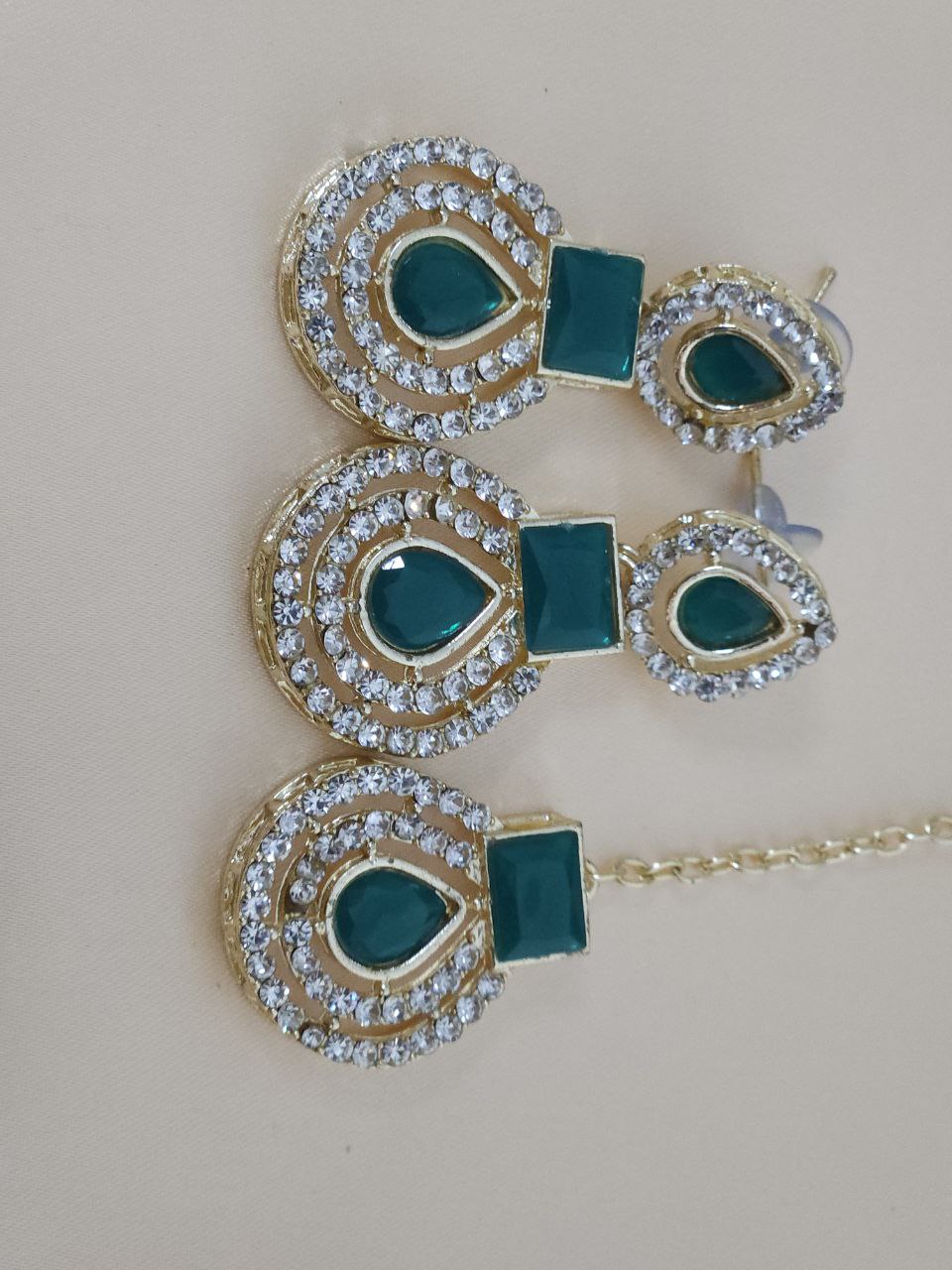 Emerald Green Stone Necklace