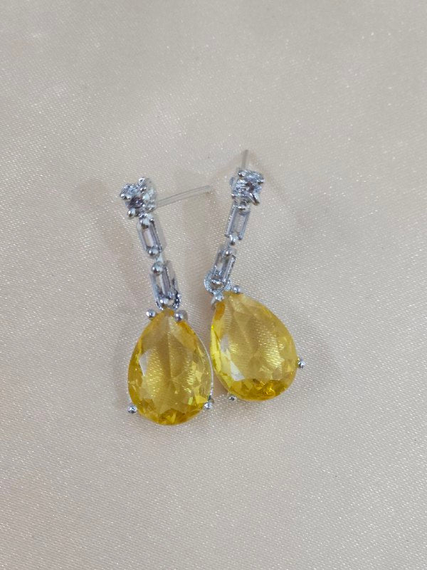 Yellow Drop Celebrity AD Necklace