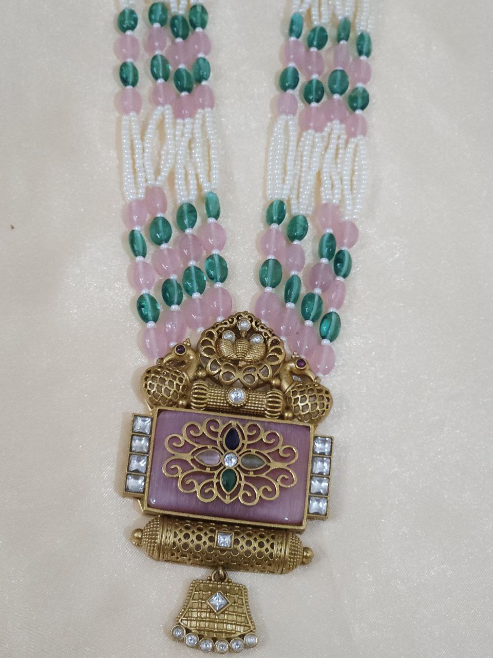 Premium Monalisa Rani Haar Long Necklace