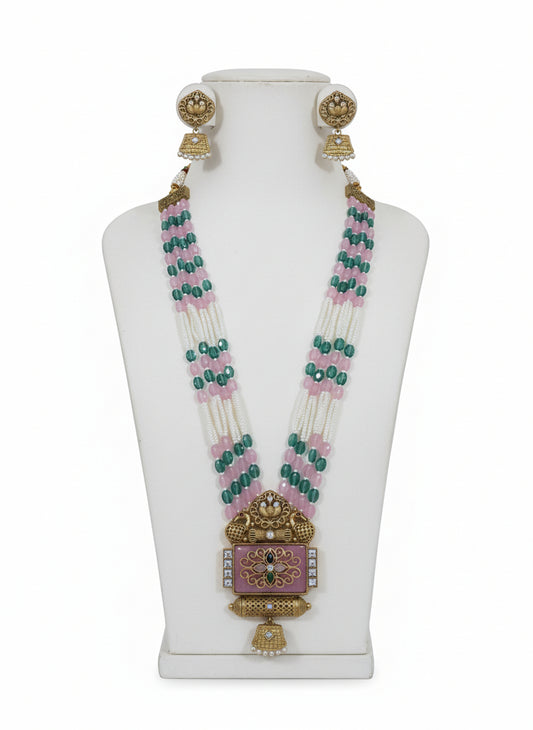 Premium Monalisa Rani Haar Long Necklace