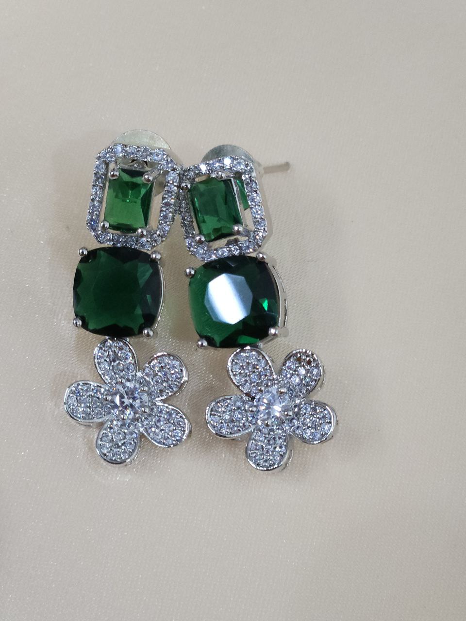 Premium Green Nano AD Necklace