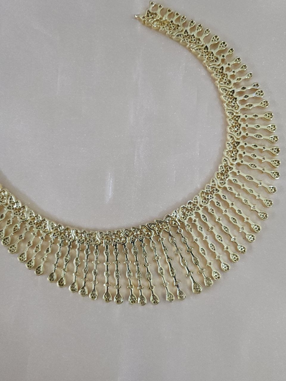 Tanishq Nano AD Premium Necklace For Reception