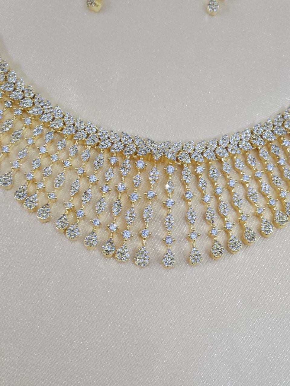 Tanishq Nano AD Premium Necklace For Reception