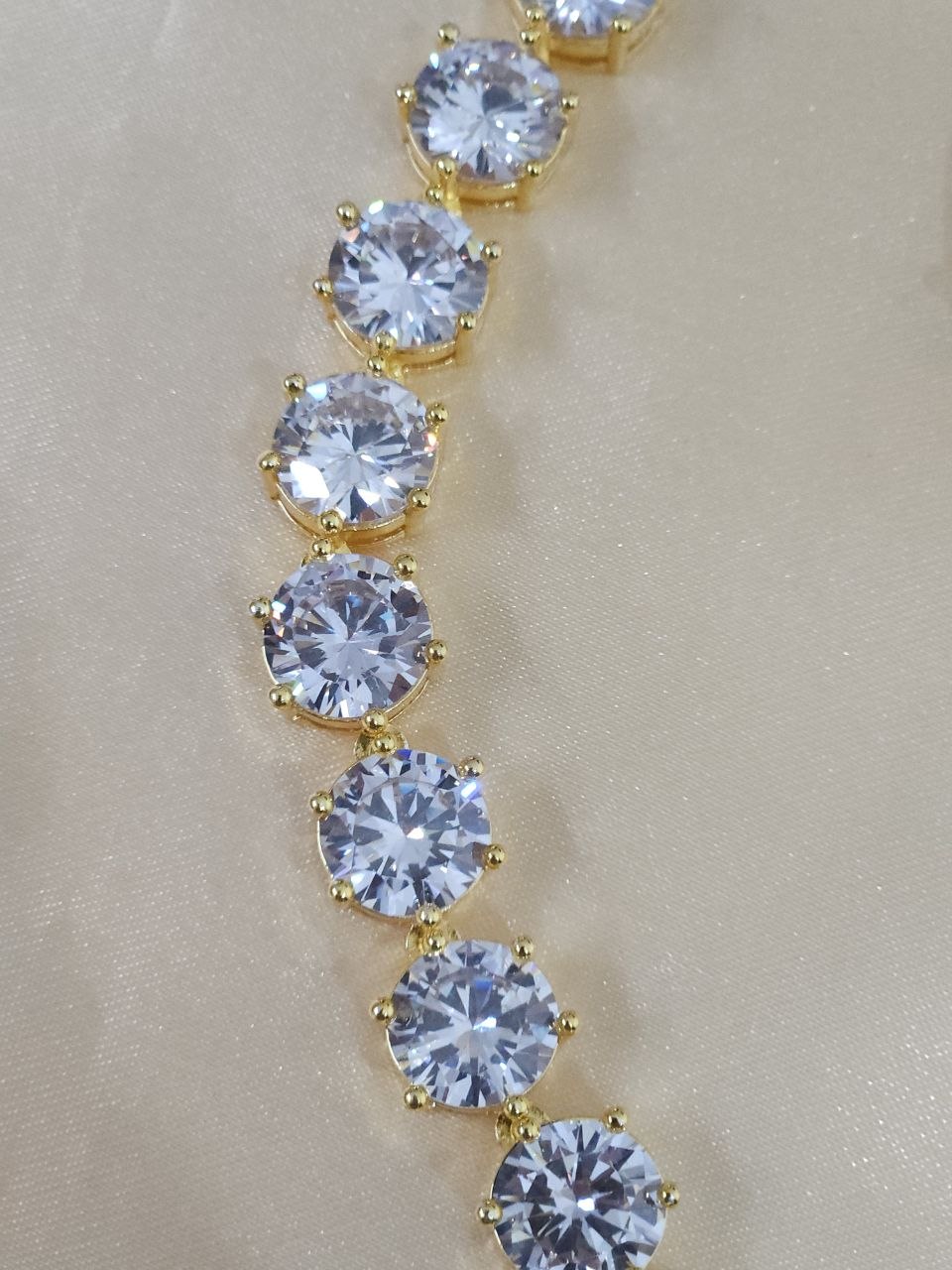 Rama Green Solitaire Diamond Celebrity Necklace