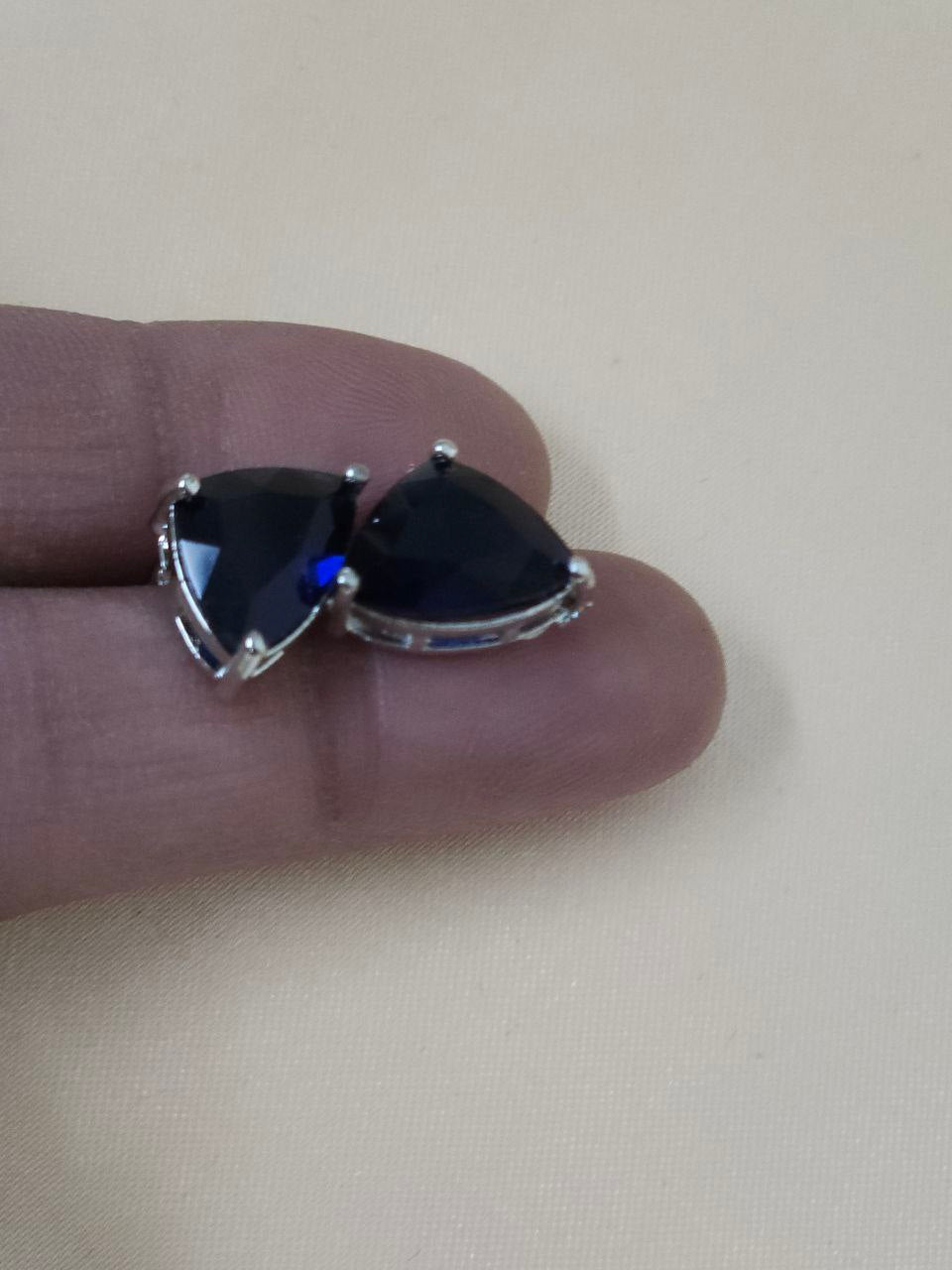 Designer Blue AD Necklace