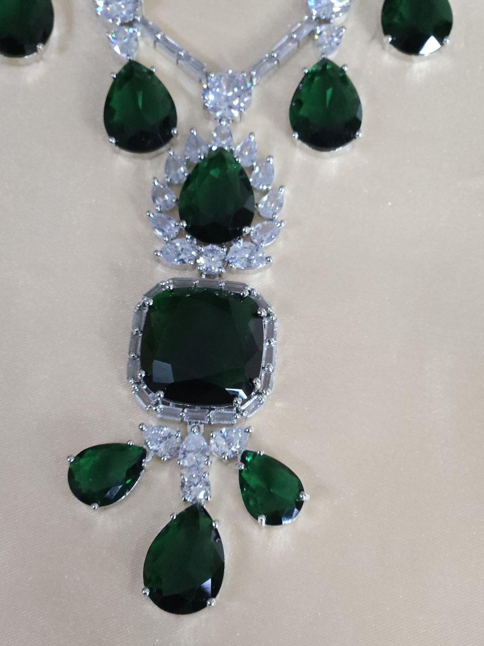 Neeta Ambani Long AD Necklace [Premium]