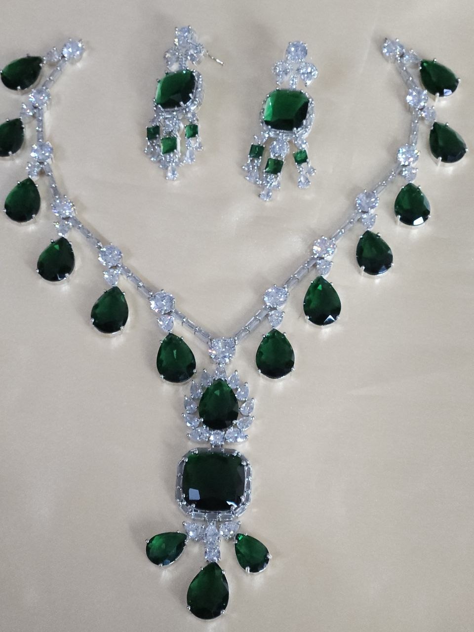 Neeta Ambani Long AD Necklace [Premium]