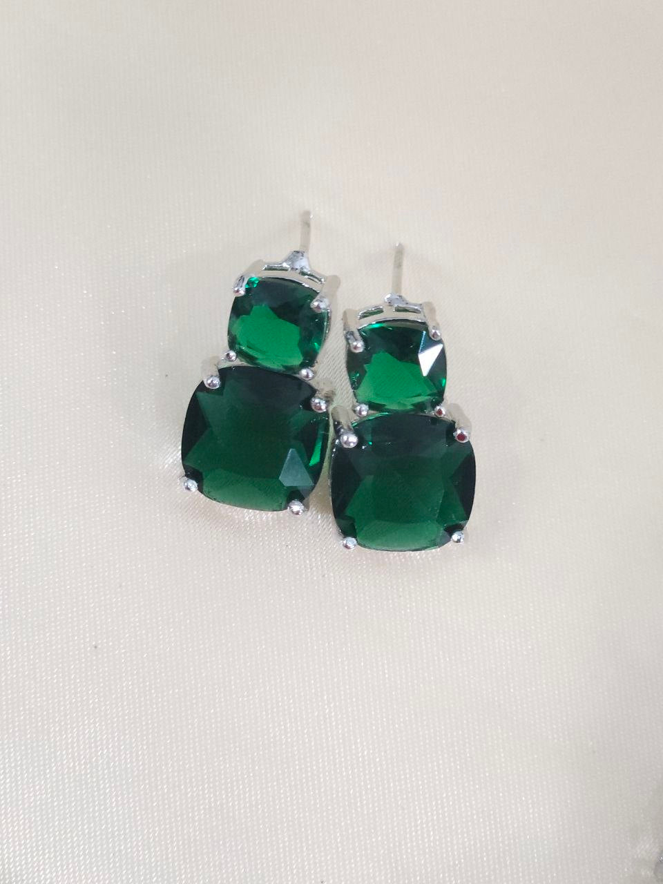 Green Big Stone AD Necklace [Premium]