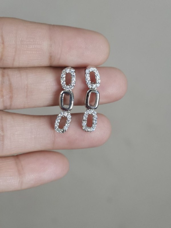 Silver AD Sleek Necklace [Premium]