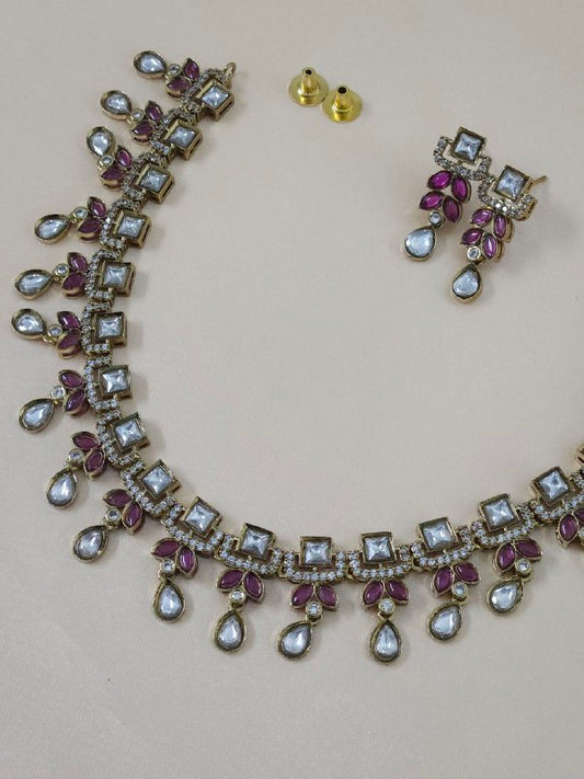 Premium Square AD Necklace