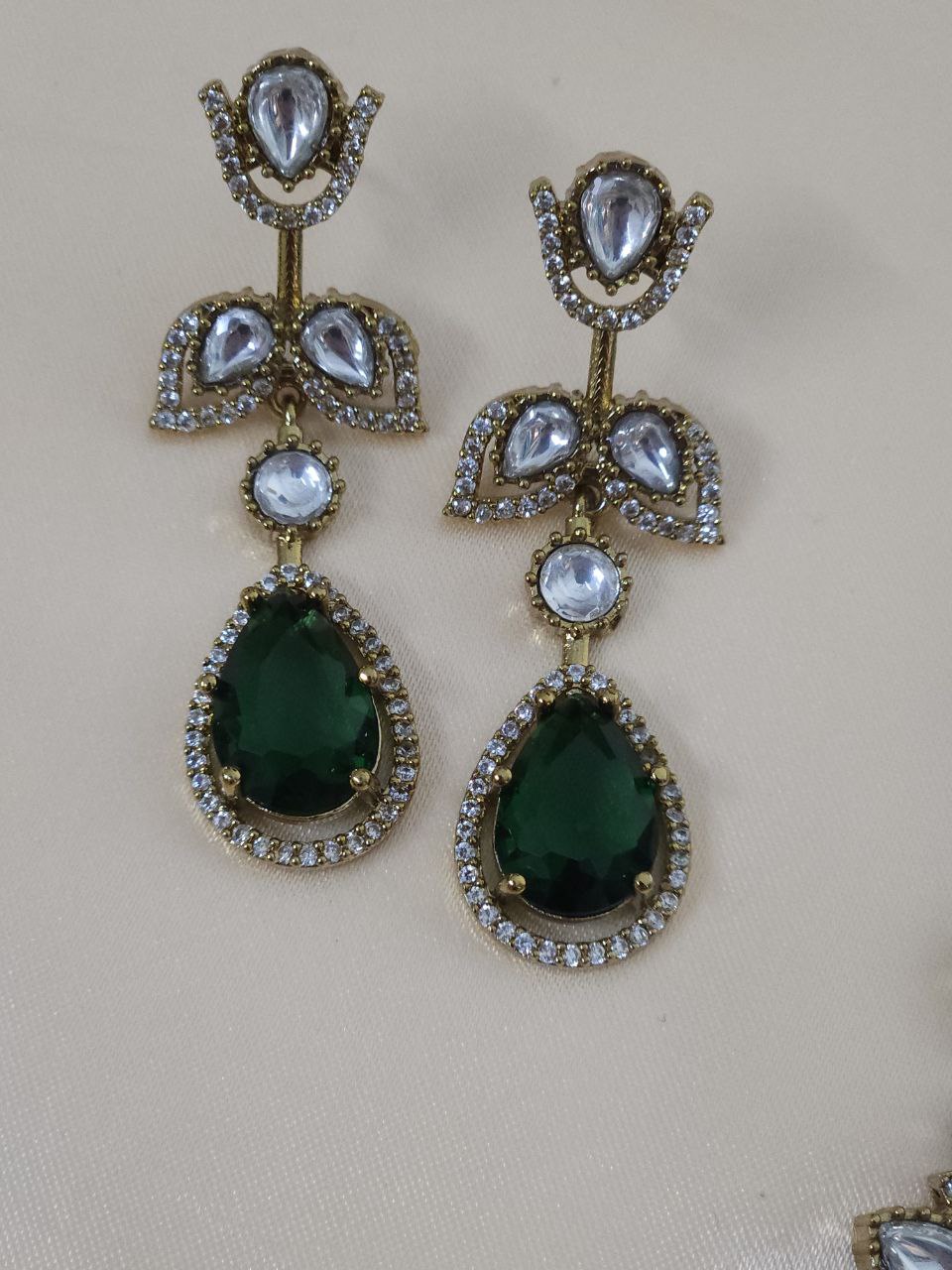 Semi-Bridal Moissanite AD Necklace