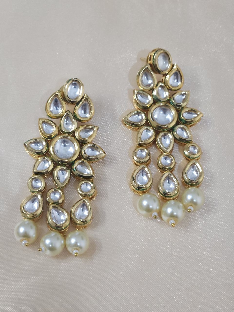 Premium Kundan Semi-Bridal Gold Necklace