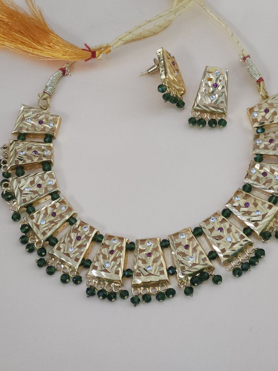 Heritage Jadau Gold Necklace