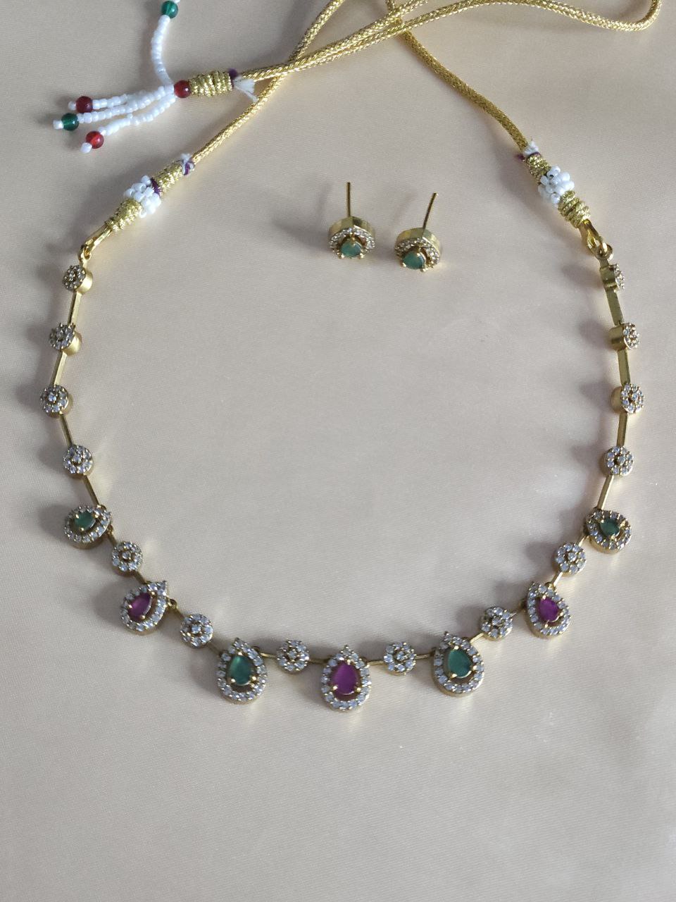 Premium Sleek AD Necklace