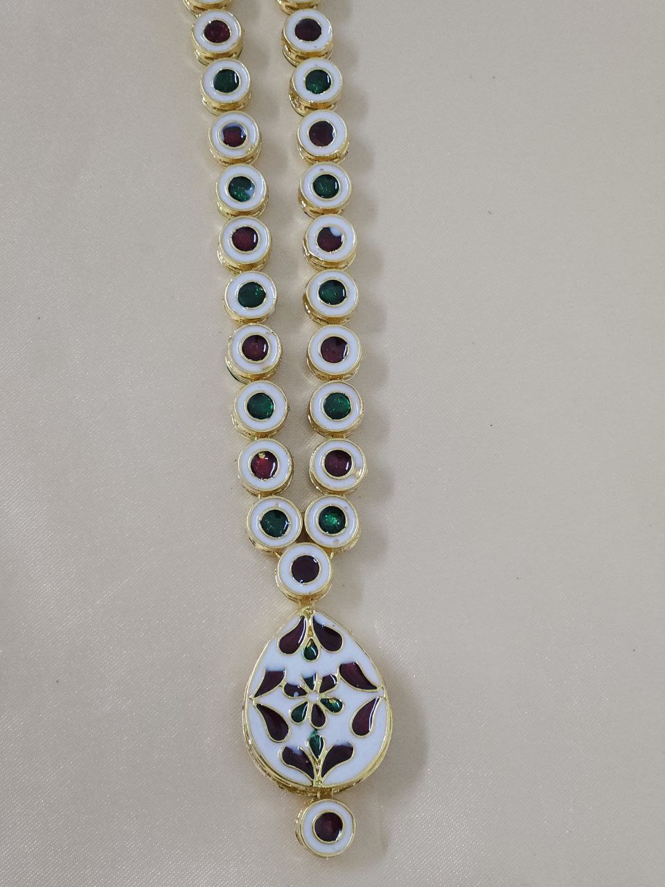 Red High Quality Kundan Necklace