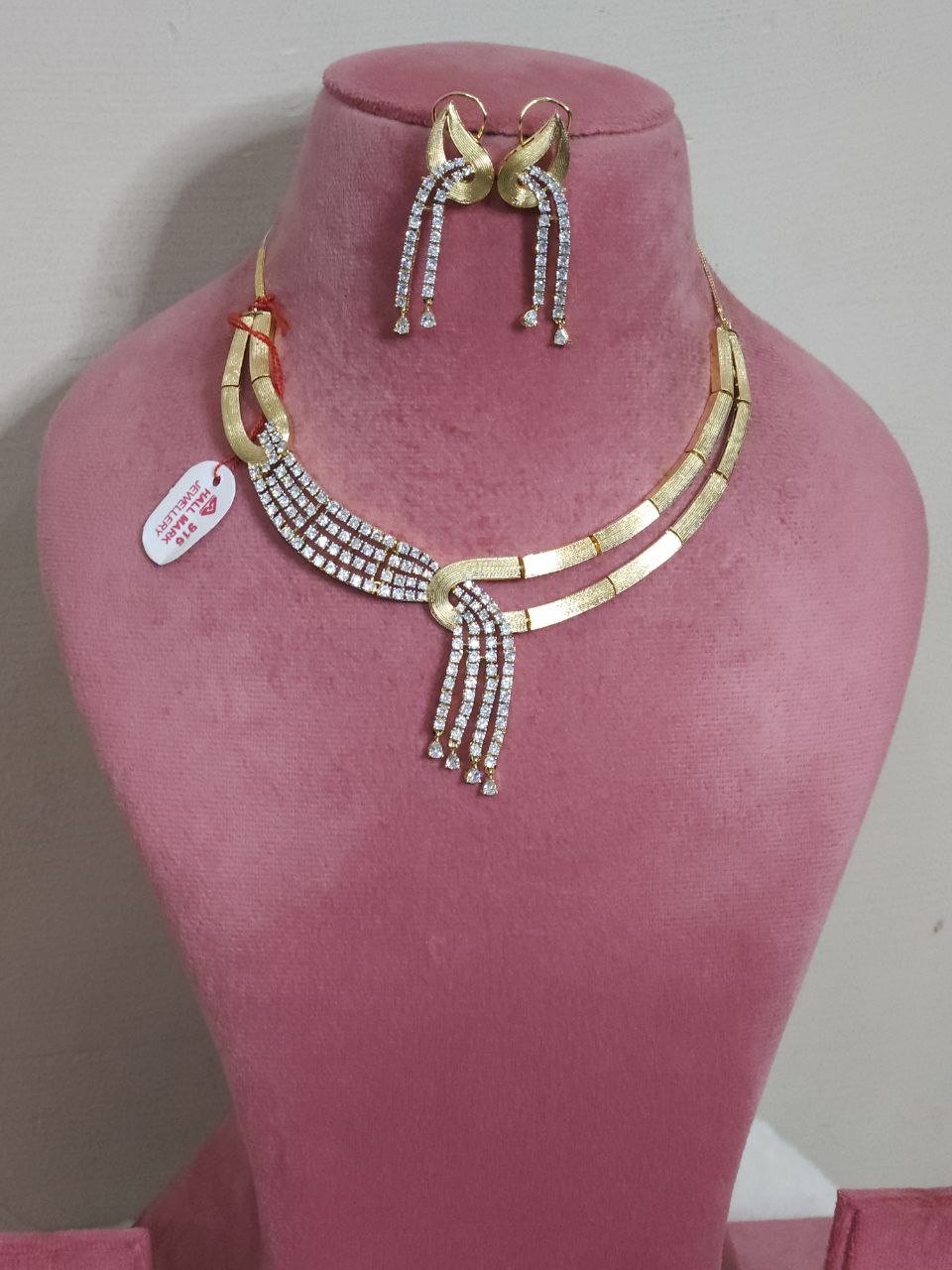 Tanishq Designer AD Necklace [Premium]