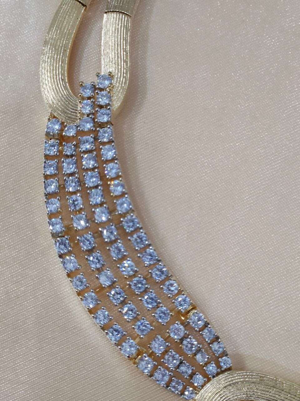 Tanishq Designer AD Necklace [Premium]