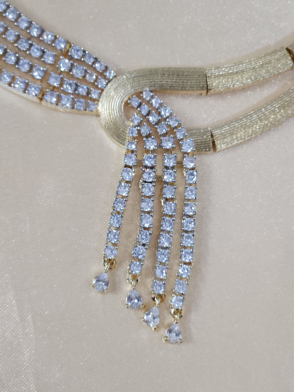 Tanishq Designer AD Necklace [Premium]