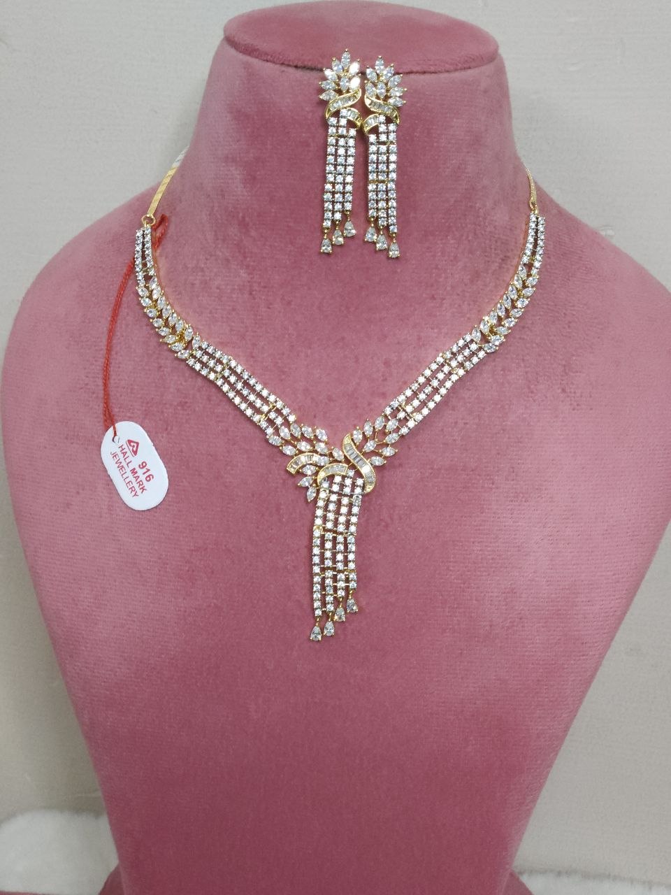 Tanishq Designer AD Necklace [Premium]