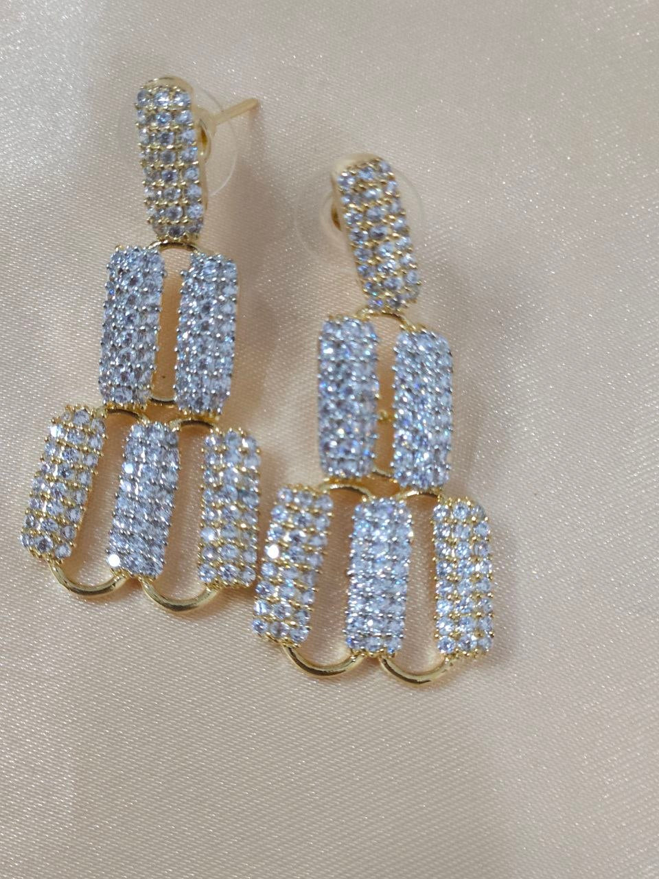 Tanishq Designer Nano-AD Settings Necklace [Premium]