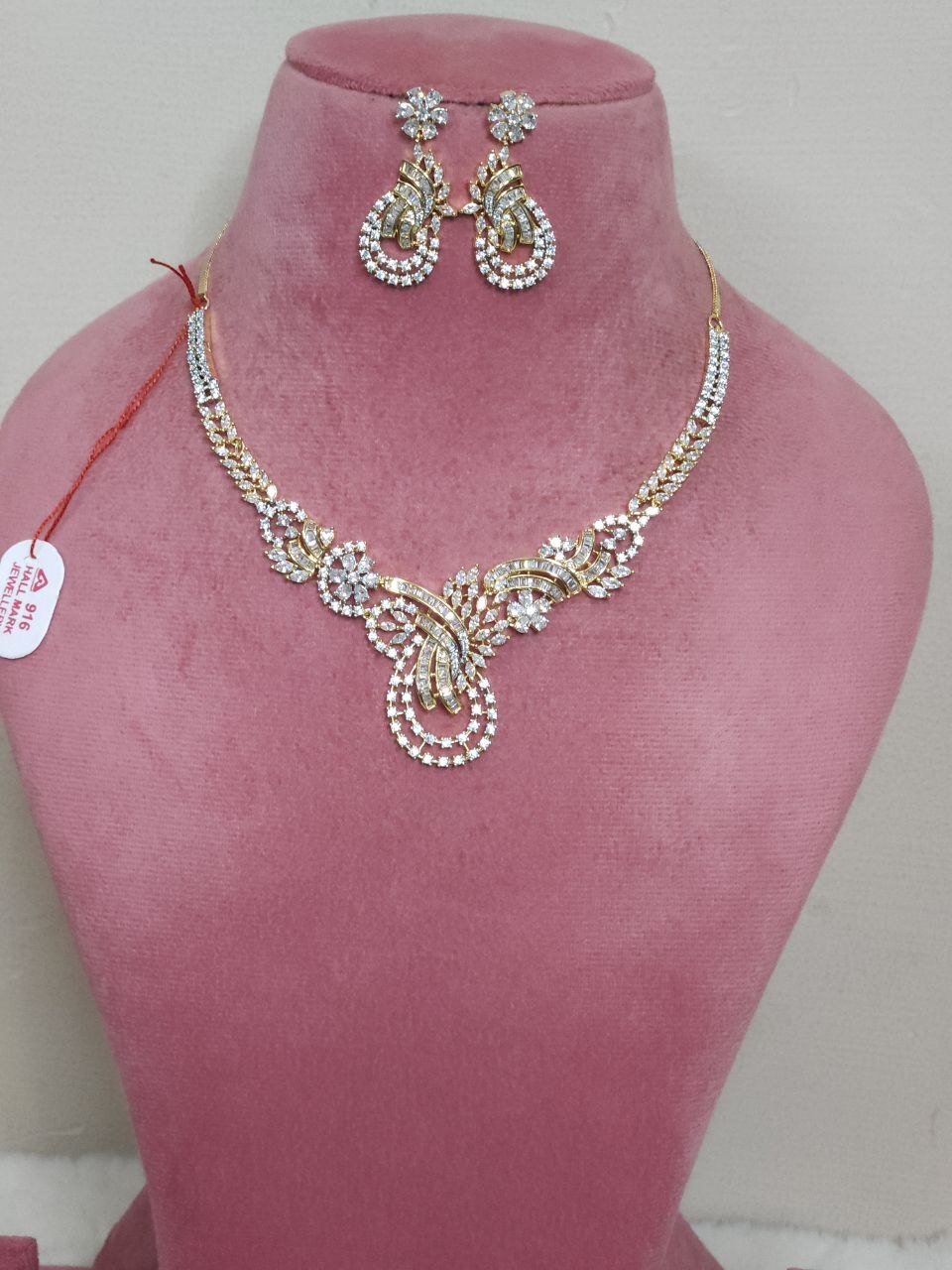 Tanishq Designer AD Marcus Necklace [Premium]