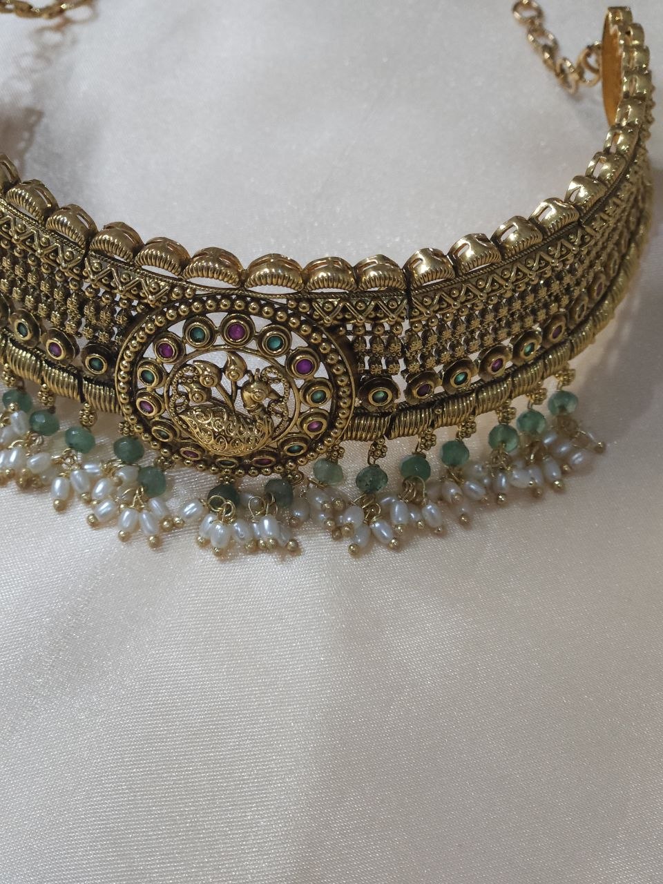 Nakshi Gold Lookalike Choker Necklace [Premium]