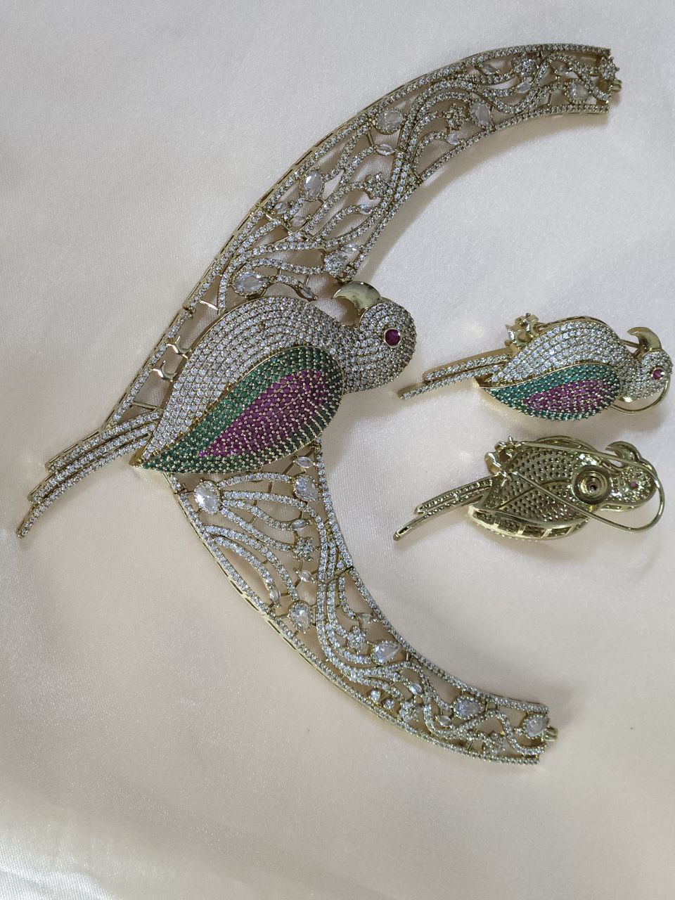 Fusion Designer Parrot Nano AD Necklace