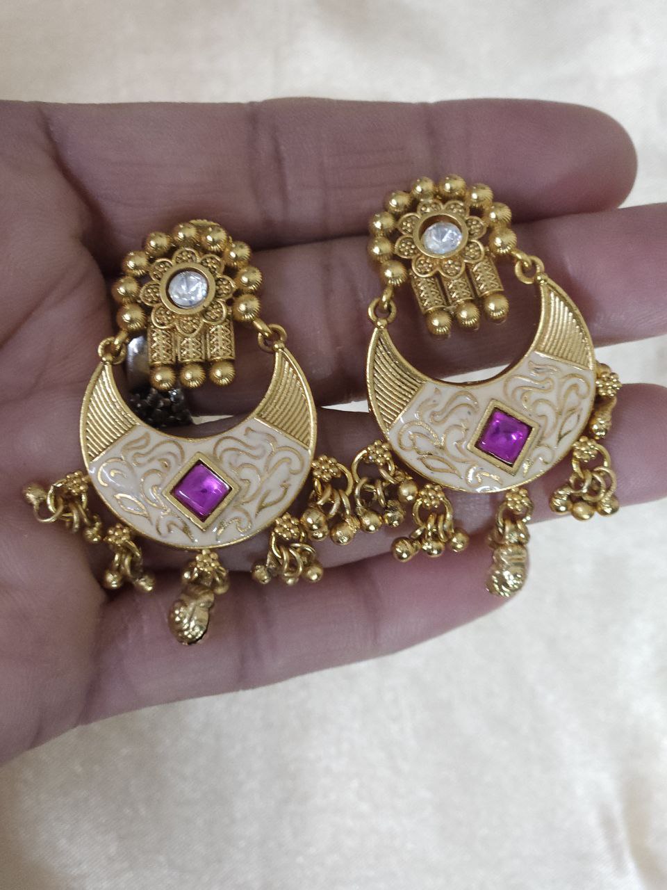 Premium Pachi Kundan Gold Heritage Necklace
