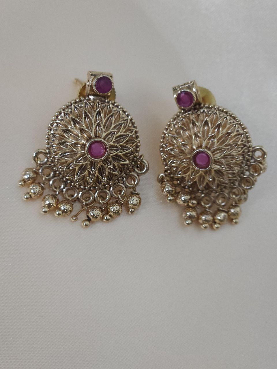 High Gold Kanthi Temple Necklace