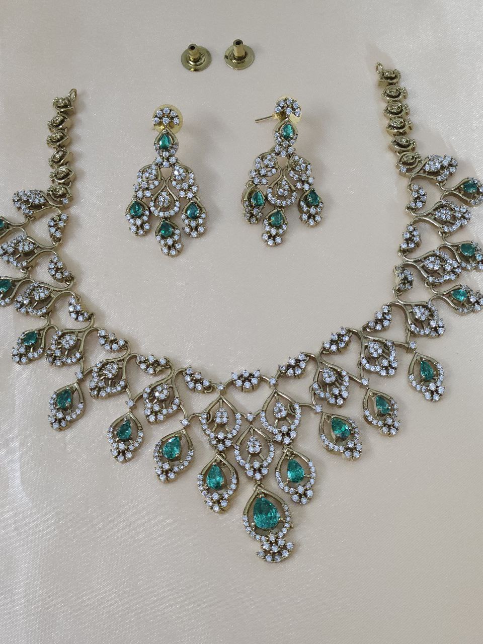 Tanishq Red Drops AD Necklace