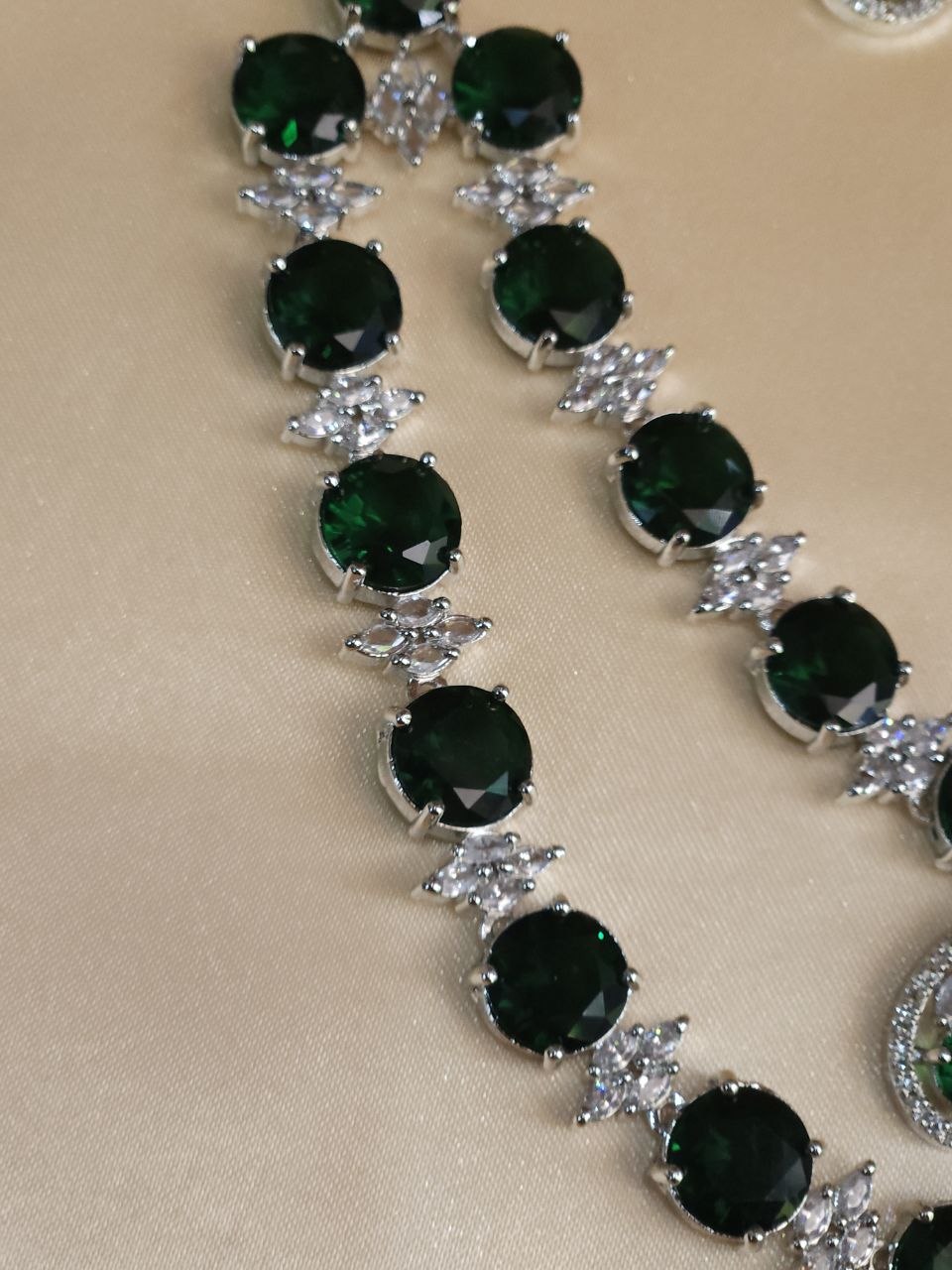 Premium 2-Layer Green AD Necklace