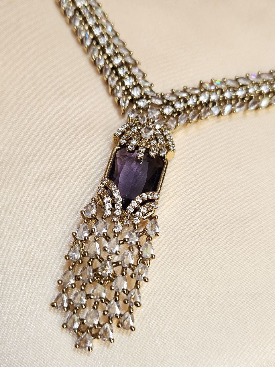 Purple Doublet V-Shape AD Set