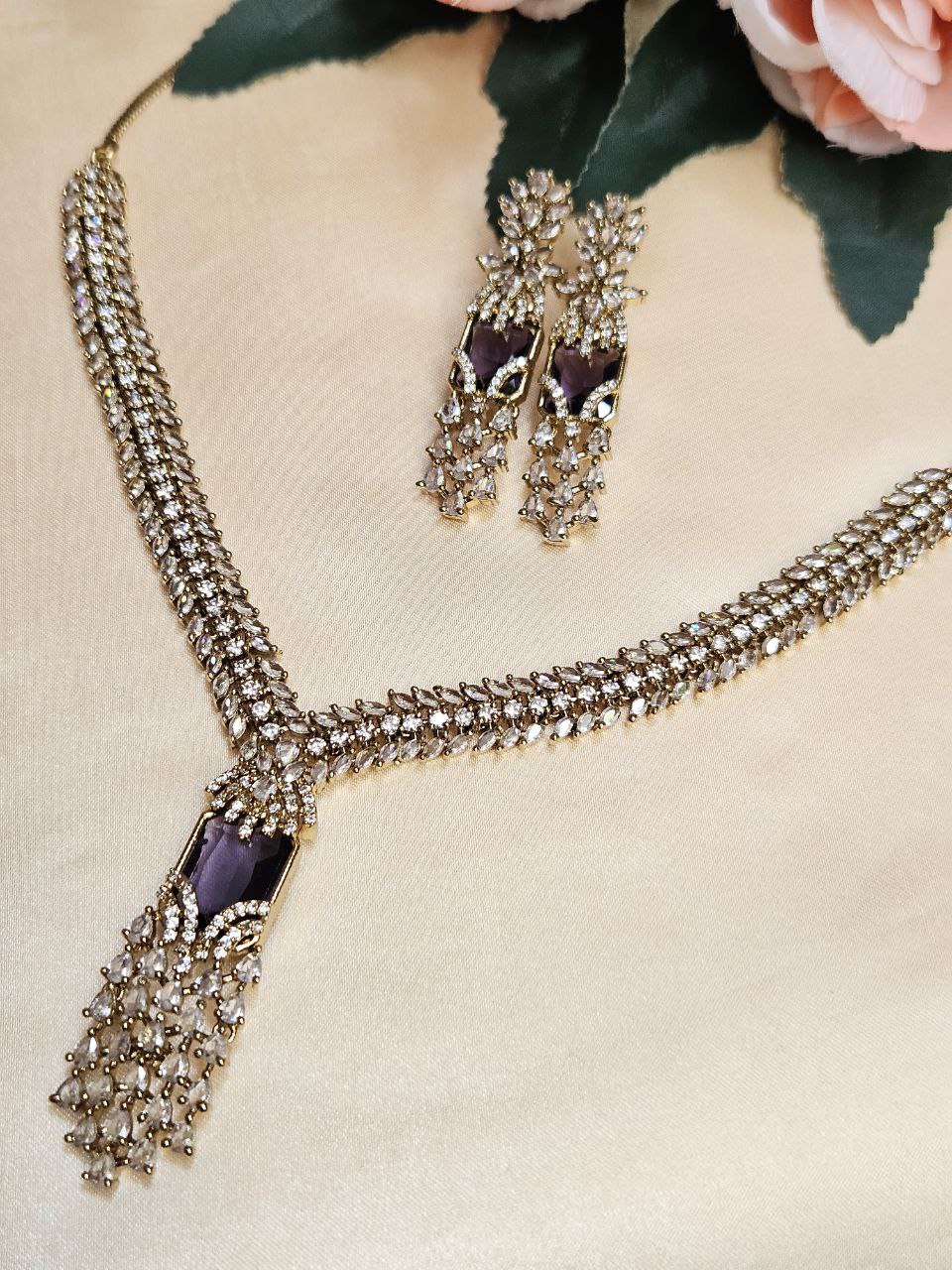 Purple Doublet V-Shape AD Set