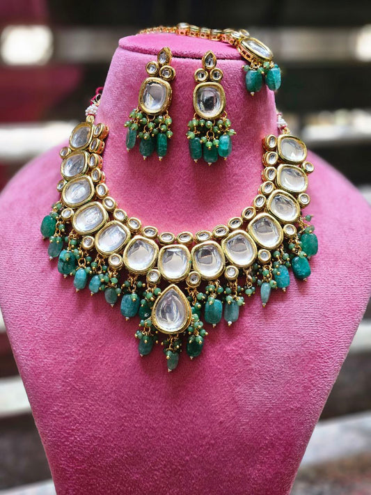 Real Tumbles Kundan Bridal Necklace