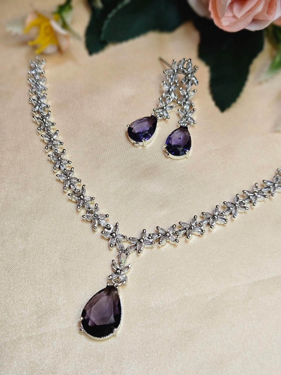 Purple Droplet Statement AD Set
