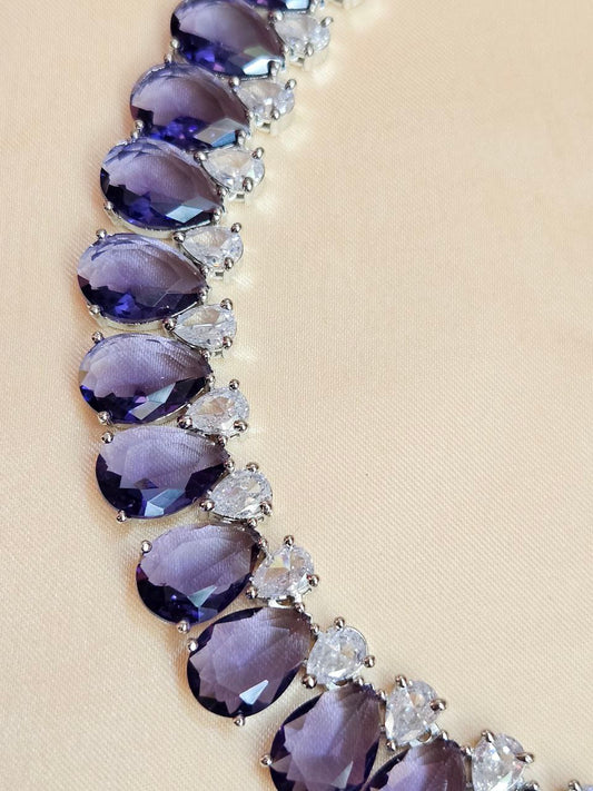 Lily Purple Statement AD Set