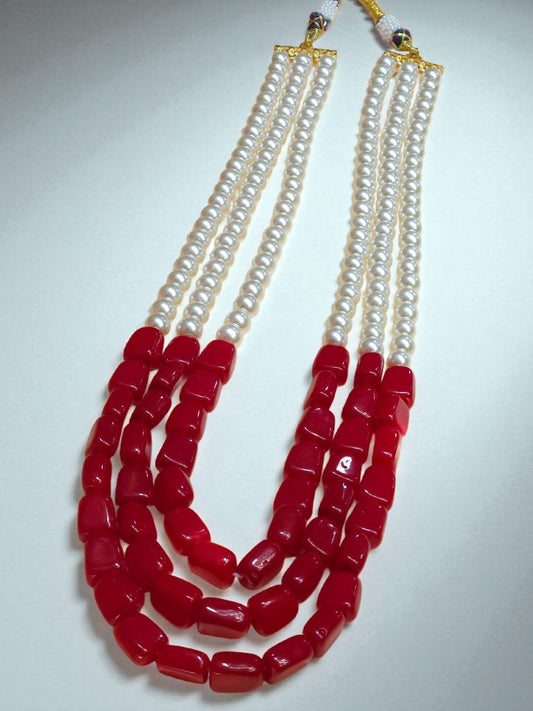 Real Beads Pearl Mala